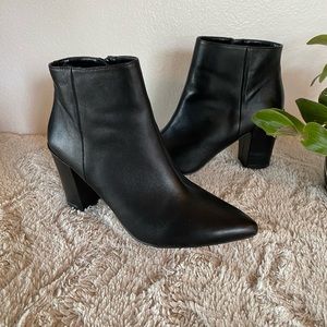 COPY - Steven by Steven Madden Lidiaa Black Ankle Boots